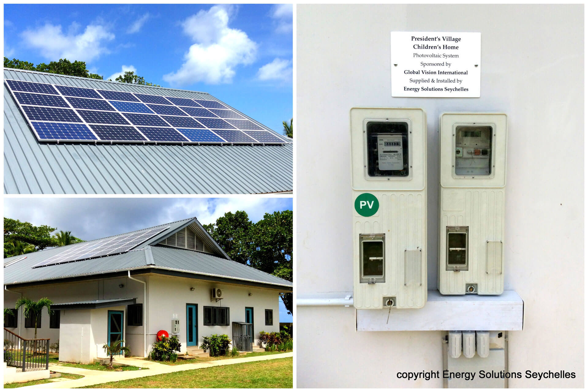 ESS Solar PV Installation Mahe Seychelles