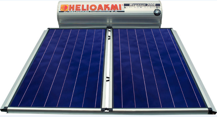 solar hot water roof mount system
